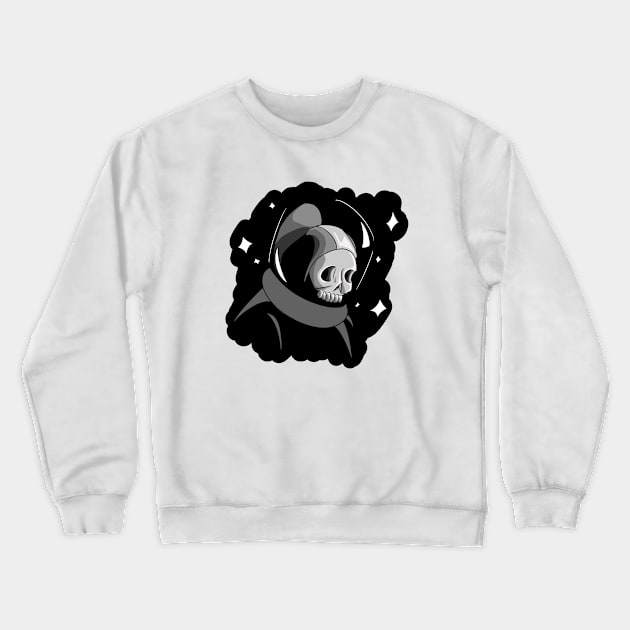 Astro Skull Crewneck Sweatshirt by AnthonyPanics